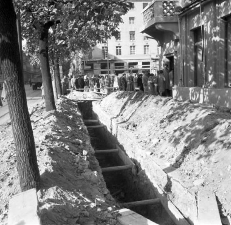 Draškovićeva ulica 1959. godine (Foto Branko Balić)